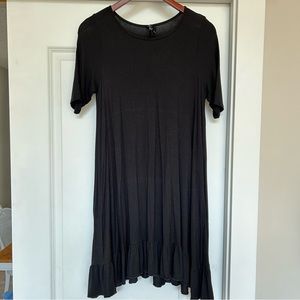 Agnes & Dora Black Tunic Dress (Small)